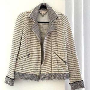 ELLA MOSS boucle Moto jacket XS